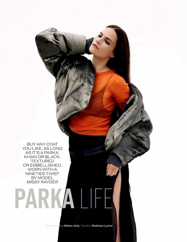 Missy Rayder by Aitken Jolly for Elle UK September 201 - 8