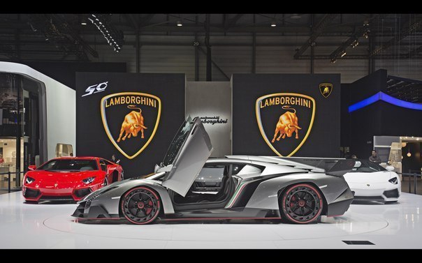 Lamborghini Veneno.  V12   6,5   750 ..    2,8 . ... - 6