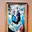 El Greco (Domenikos Theotokopoulos) Madonna and Child with Saint Martina and Saint Agnes 1597-99    