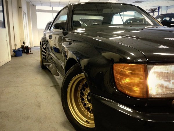 Mercedes-Benz 560 SEC Twin-Turbo Koenig. Данный автомобиль поистине уникален и считается ... - 3