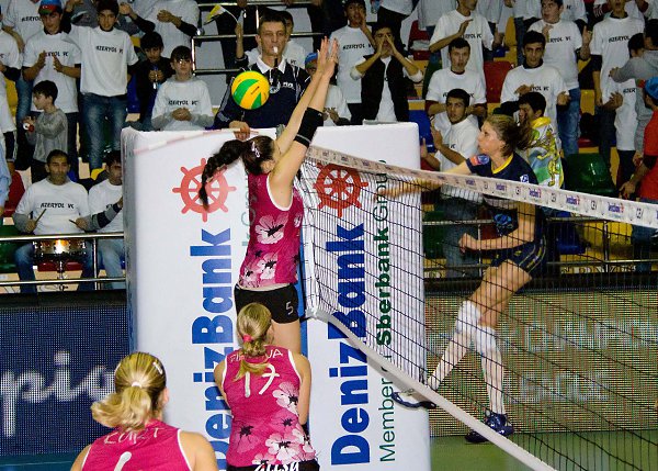 2015 CEV DenizBank Volleyball Champions League - Women Azeryol BAKU vs NANTES VB - 13