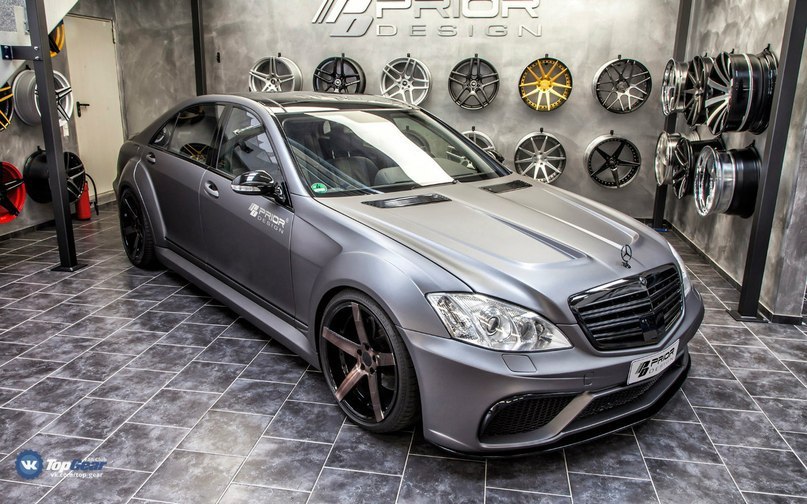 PRIOR-DESIGN Black Edition V3 Widebody for S-Class