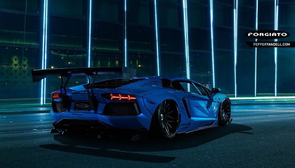 Liberty Walk Lamborghini Aventador.     . - 2