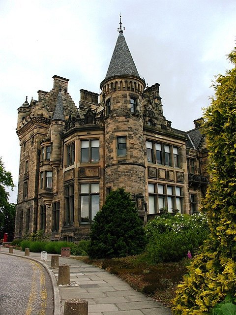 The dorms at the University of Edinburgh, in Edinburgh, Scotland