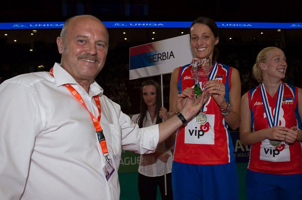 2012 CEV Volleyball European League - Women.AWARDING CEREMONY - 16