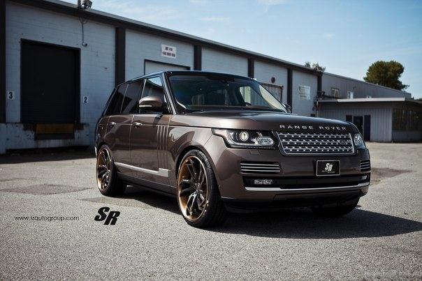 Range Rover on PUR Wheels.