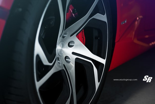 Lamborghini Huracan. Wheels: PUR RS12, 208.5, 2011 | Gloss Brilliant Silver Face, Textured Black ... - 4