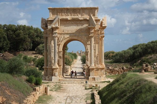 Античный город Лептис-Магна.Лептис-Магна (Leptis Magna) – настоящая жемчужина античного мира, ...