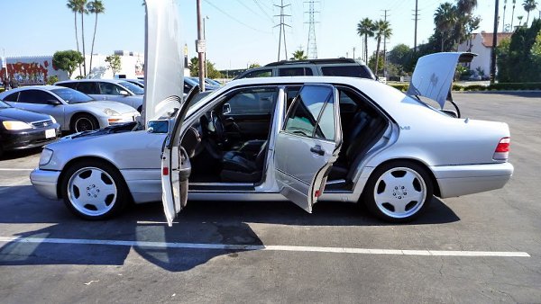 Mercedes-Benz S600 W140 Silver on AMG