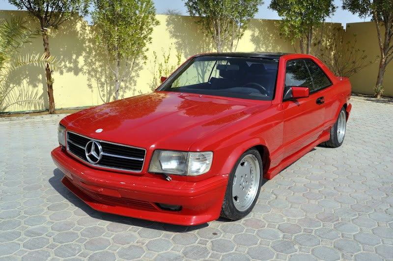 Mercedes W126 500SEC AMG Coupe