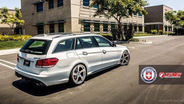 Mercedes-Benz E 63 AMG S-Model Estate on HRE RS102 Wheels. - 4