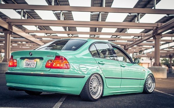 BMW e46 Green