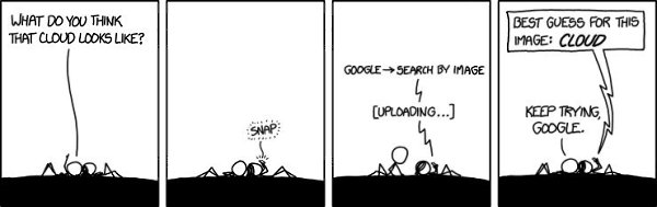 #cloud, #google, #dev, #xkcd.Cloud computing has a way to go.