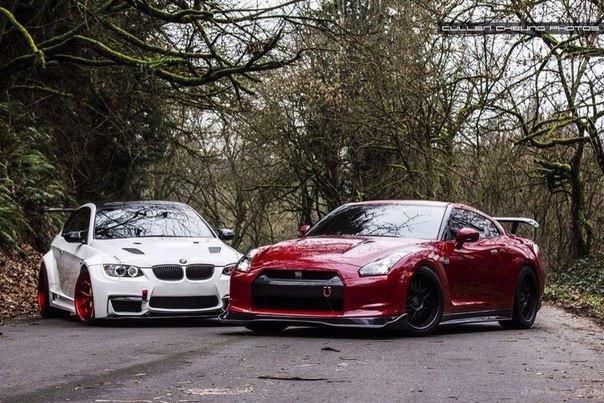 Nissan GT-R R35  BMW E92 - 7