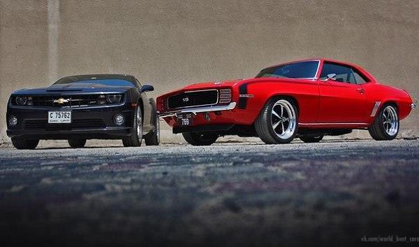 1969 Chevrolet Camaro RS/SS vs 2012 Chevrolet Camaro SS - 4