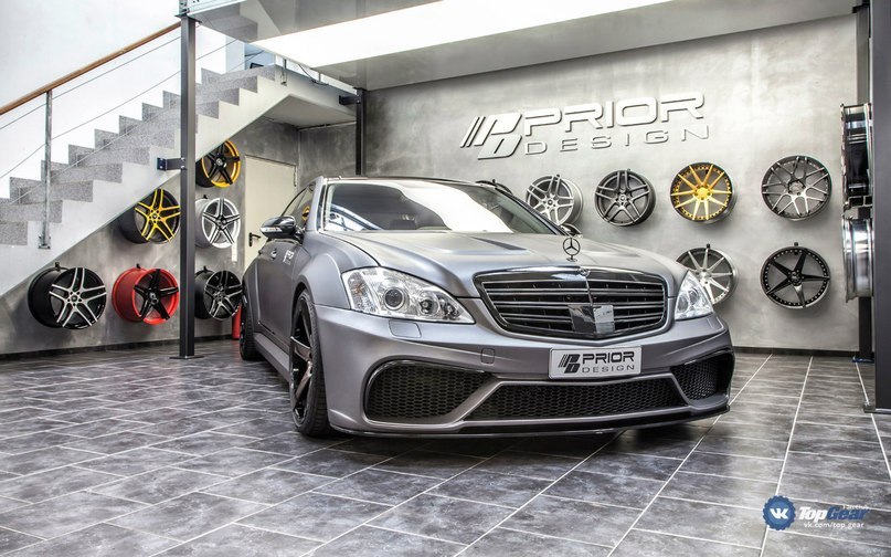 PRIOR-DESIGN Black Edition V3 Widebody for S-Class - 3