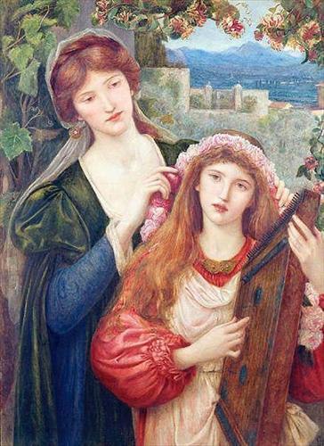 The Childhood Of Saint Cecily / Детство Санкт Сесили