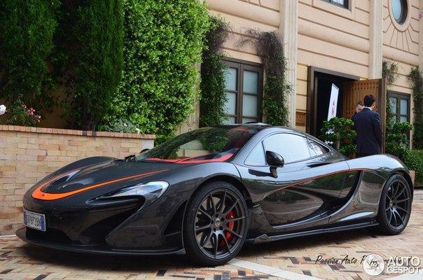 McLaren P1 MSO in Monaco.