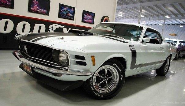 Ford Mustang Boss 302, 1970.  -  V8 (4951 )  - 294 ..   ...