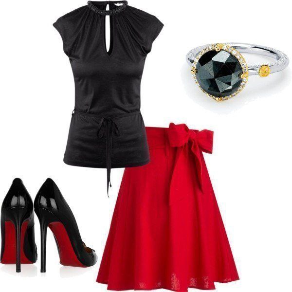 Black & Red.