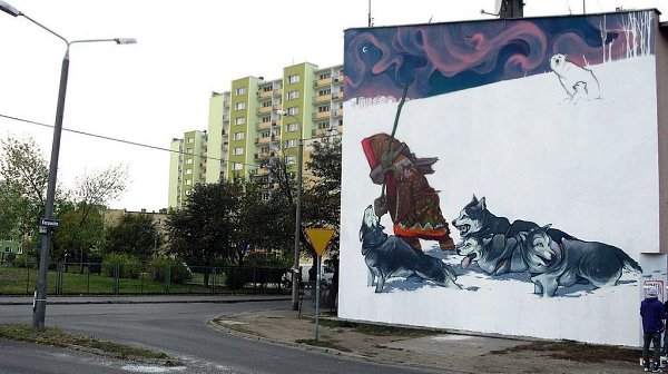 Street-art  ETAM. - 2