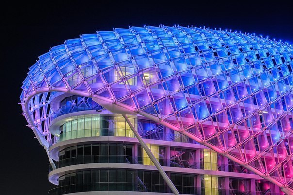 The Yas Hotel, Abu Dhabi.