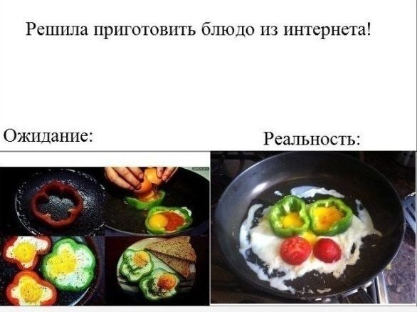 Кухня ожидание и реальность