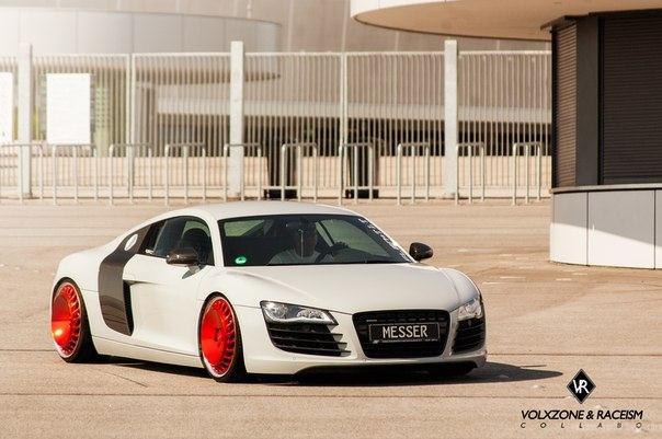 Audi R8 on Messer Wheels.