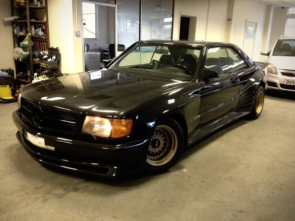 Mercedes-Benz 560 SEC Twin-Turbo Koenig. Данный автомобиль поистине уникален и считается ...
