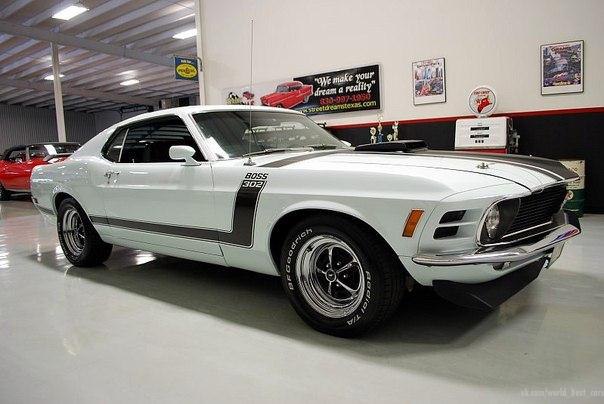 Ford Mustang Boss 302, 1970.  -  V8 (4951 )  - 294 ..   ... - 2