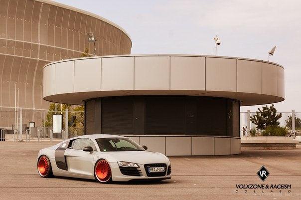 Audi R8 on Messer Wheels. - 2