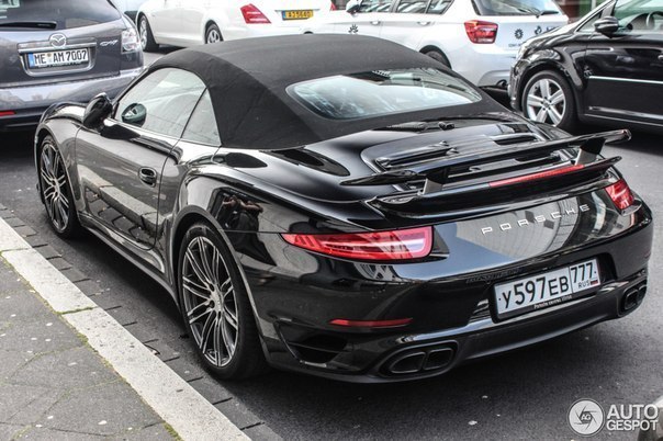 Porsche 911 Turbo S Cabriolet (991). - 3