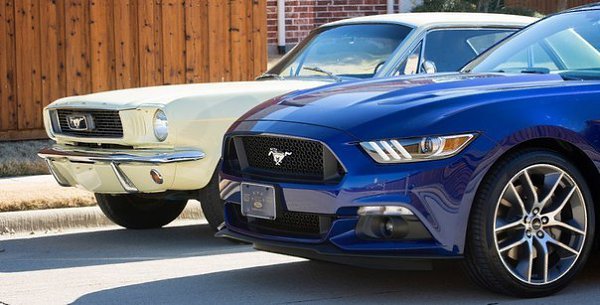 1966 Mustang & 2015 Mustang