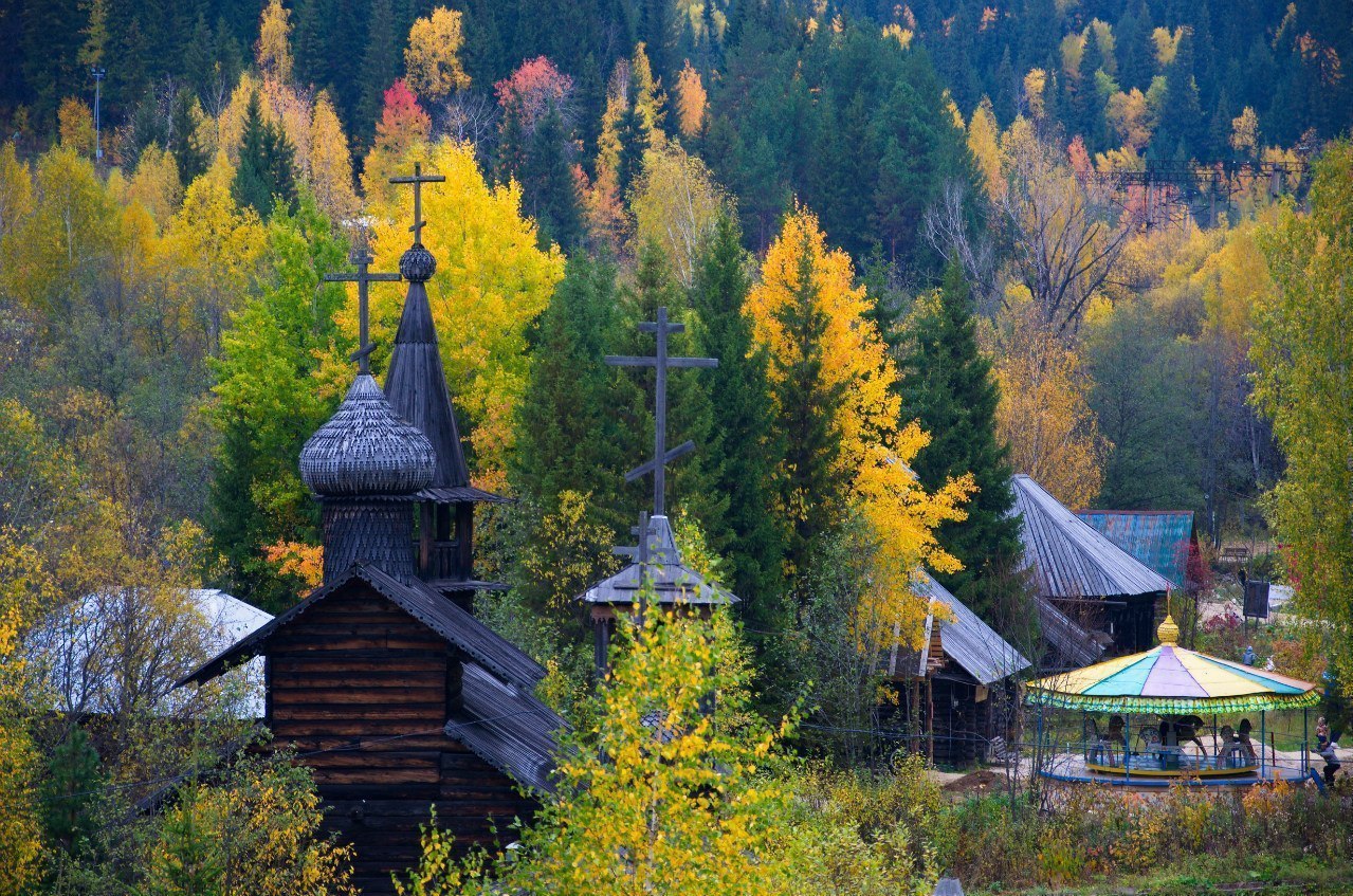 Чусовой Пермский край этнографический парк