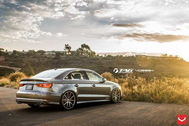 Audi S3 Sedan (8V) on Vossen Wheels by TAG Motorsports. - 5