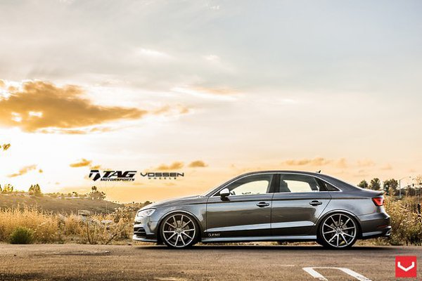 Audi S3 Sedan (8V) on Vossen Wheels by TAG Motorsports. - 2