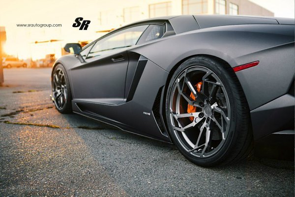 Lamborghini Aventador on PUR Wheels - 8