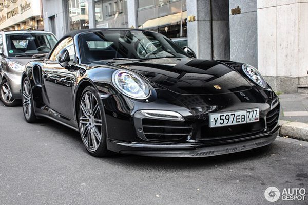 Porsche 911 Turbo S Cabriolet (991). - 5