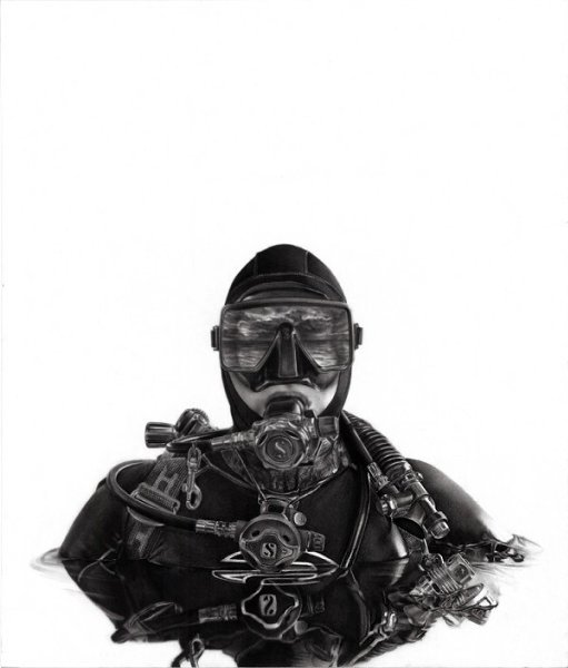 Угольные рисунки Янни Флороса (Yanni Floros). Австралийский художник знает себе цену. Достаточно ... - 8