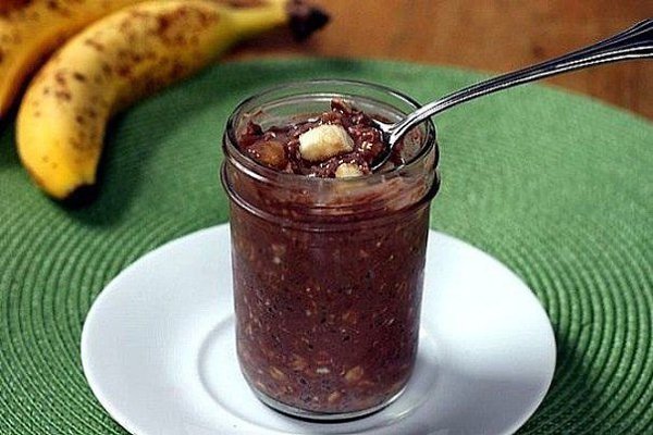 Ленивая овсянка в банке: здоровый быстрый завтрак, который не надо готовить.Здоровое питание может ... - 5