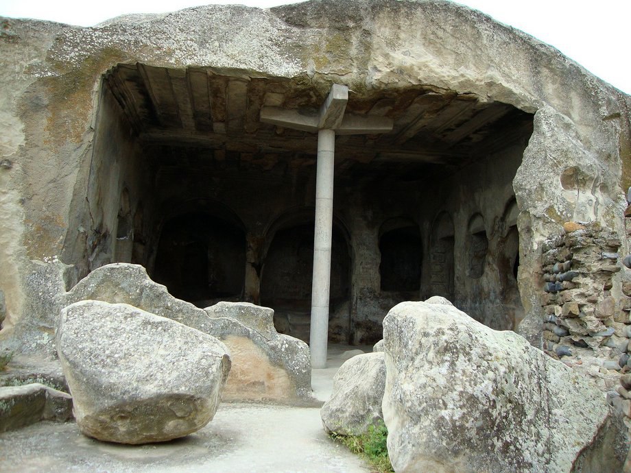 Uplistsikhe ("The lord's fortress") is an ancient rock-hewn town in eastern Georgia - 10