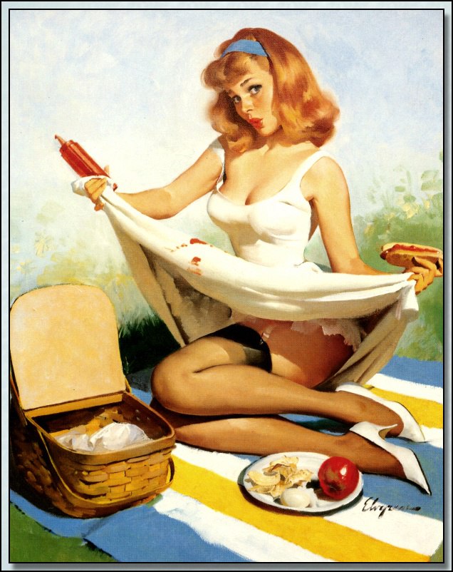 18+ PIN UP - GIL ELVGREN   (. Gil Elvgren,  Gillette Elvgren, 15  1914 ... - 3