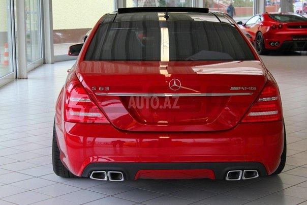 Mercedes-Benz W221 Red - 6
