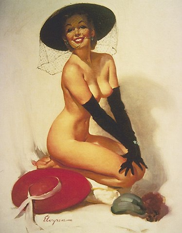 18+ PIN UP - GIL ELVGREN Джил Элвгрен (англ. Gil Elvgren, урождённый Gillette Elvgren, 15 марта 1914 ... - 91