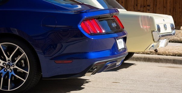 1966 Mustang VS 2015 Mustang - 7