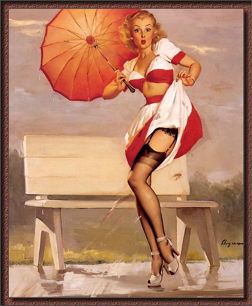 18+ PIN UP - GIL ELVGREN Джил Элвгрен (англ. Gil Elvgren, урождённый Gillette Elvgren, 15 марта 1914 ... - 126