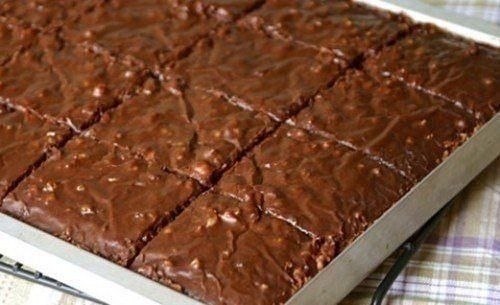 Шоколадные пирожные.Ингредиенты: -120 г сливочного масла -2 яйца -1/2 стакана сахара -3/4 стакана ...