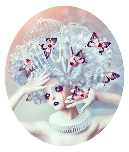Lost in Wonderland... Art by Natalie Shau