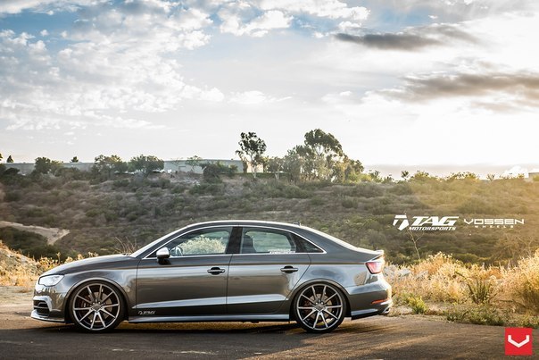 Audi S3 Sedan (8V) on Vossen Wheels by TAG Motorsports. - 7