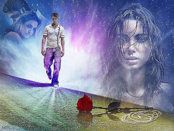 Шли Двое... через пустоту....Сбивая... Души о Дорогу.... Несли Вдвоем - одну Мечту...Одну Надежду и ...